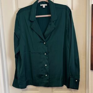 Elegant Green Blouse